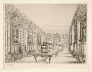 The Cabinet of Medals by Jules Ferdinand Jacquemart