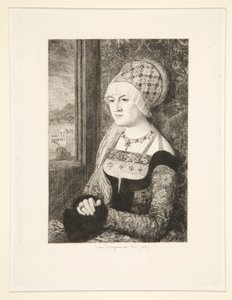 Portrait of a Woman by Jules Ferdinand Jacquemart