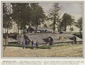 Ambulance du Front by Jules Gervais Courtellemont