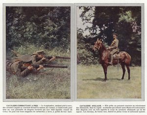 Cavaliers Combattant a Pied, Cavalerie Anglaise