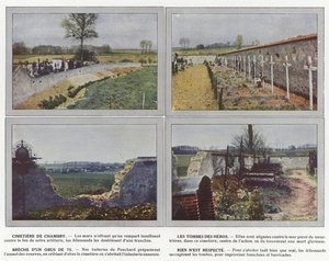Cemetery of Chambry, The Graves of Heroes, Breach of a 75 Shell, Nothing is Respected
