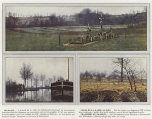 Sermaize, Canal de la Marne au Rhin, Tranchees Allemandes by Jules Gervais Courtellemont