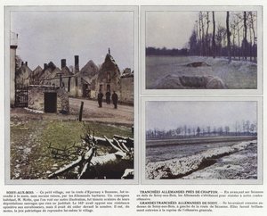 Soisy-aux-Bois, Tranchees Allemandes Pres de Chapton, Grandes Tranchees Allemandes de Soisy