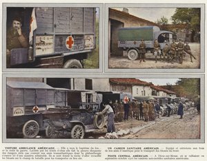 American Ambulance Car, An American Sanitary Truck, Central American Post