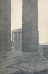 The Temple of Athene Nike at Athens, 1913 by Jules Guerin