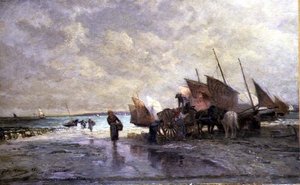 Shipping Scene by Jules Haienv