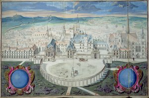 The Palace of the Dukes of Burgundy in Dijon (before restoration by Mansart) by Jules Hardouin Mansart