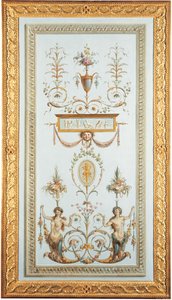 Decorative Panel by Jules Hugues and Jean Simon Rousseau