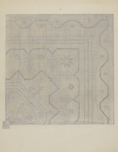 Candlewick Coverlet Woven, c. 1936