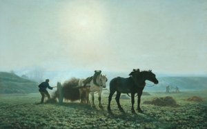 Horses in a Field, 1873