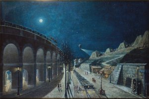 The Point-du-Jour Viaduct and Bastion 35, March 1870