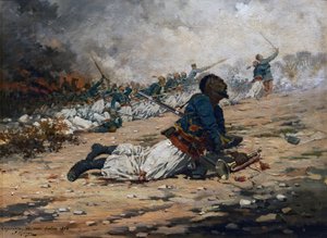Bugle of Turkish Wounds, 6 August 1870, c.1888