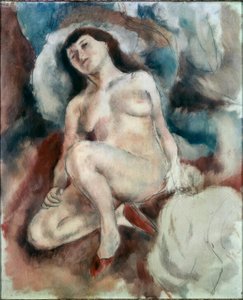 Composition (Nude) by Jules Pascin