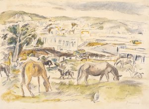 Horses in Landscape