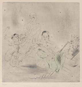 The Judgment of Solomon by Jules Pascin