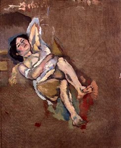 The Limousin Woman, c.1908 by Jules Pascin