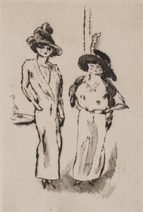 Two Women at the Ball