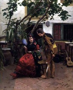 The Spanish Suitor by Jules Worms