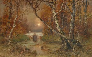 Neglected Park, 1883 by Juli Julievich Klever
