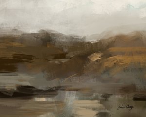 Misty Mountain Landscape