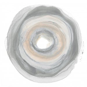 Calm Circles with Muted Gray and Beige Tones by Julia Contacessi