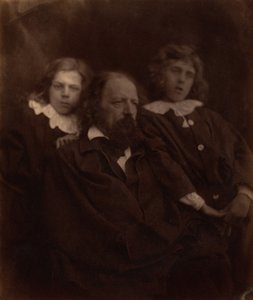 Alfred Tennyson with his Sons by Julia Margaret Cameron