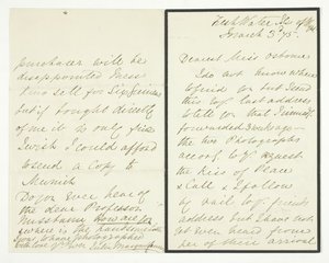Autograph Letter