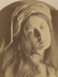 Beatrice, 1866 by Julia Margaret Cameron