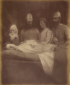 Elaine and Reverently They Bore Her into Hall by Julia Margaret Cameron