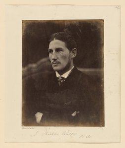 J. Strachan Bridges, R.A. by Julia Margaret Cameron