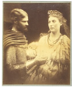 Lancelot and Guinevere by Julia Margaret Cameron
