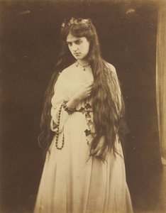 Mnemosyne (Marie Spartali, 1844-1927) by Julia Margaret Cameron