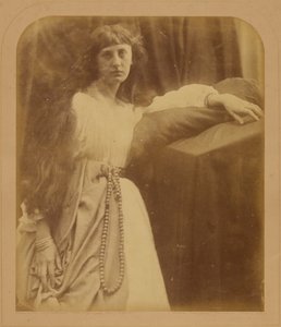 Pre-Raphaelite Study by Julia Margaret Cameron