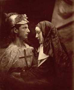 Sir Galahad and the Pale Nun by Julia Margaret Cameron