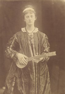 Tears from the depth of some divine despair Rise in the heart, and gather to the eyes by Julia Margaret Cameron