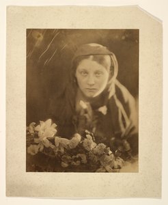 The Flower Girl by Julia Margaret Cameron