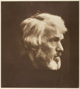 Thomas Carlyle, 1867, printed 1875 by Julia Margaret Cameron