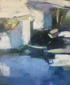 Serene Blue Abstraction