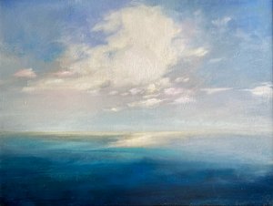 Serene Ocean Horizon