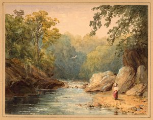 On the Emmet Burn, on the North Tyne by Julia Swinburne