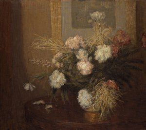 Peonies by Julian Alden Weir