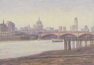 Bankside - Dusk by Julian Barrow