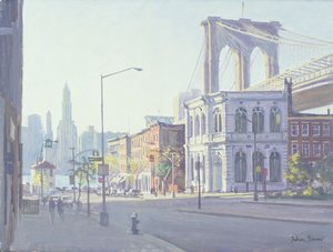 Brooklyn Bridge, New York by Julian Barrow