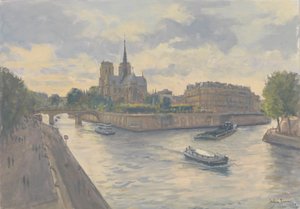 Ile de La Cite by Julian Barrow