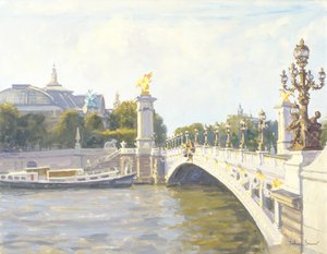 Pont Alexandre III, Paris by Julian Barrow