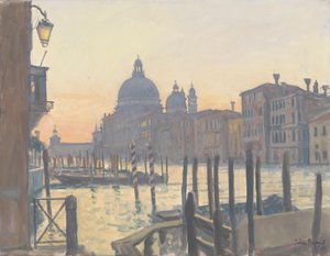 Sunrise Grand Canal by Julian Barrow