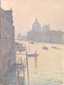 Sunrise from Accademia Bridge by Julian Barrow