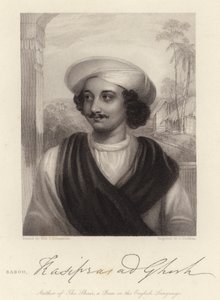 Baboo Kasiprasad Ghosh by Julian E. (after) Drummond