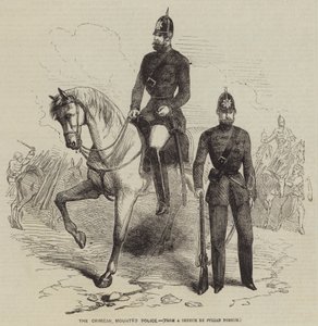 The Crimean Mounted Police by Julian Portch