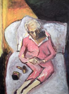 Woman with Lipstick